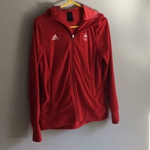 Adidas Canada Olympic fleece jacket